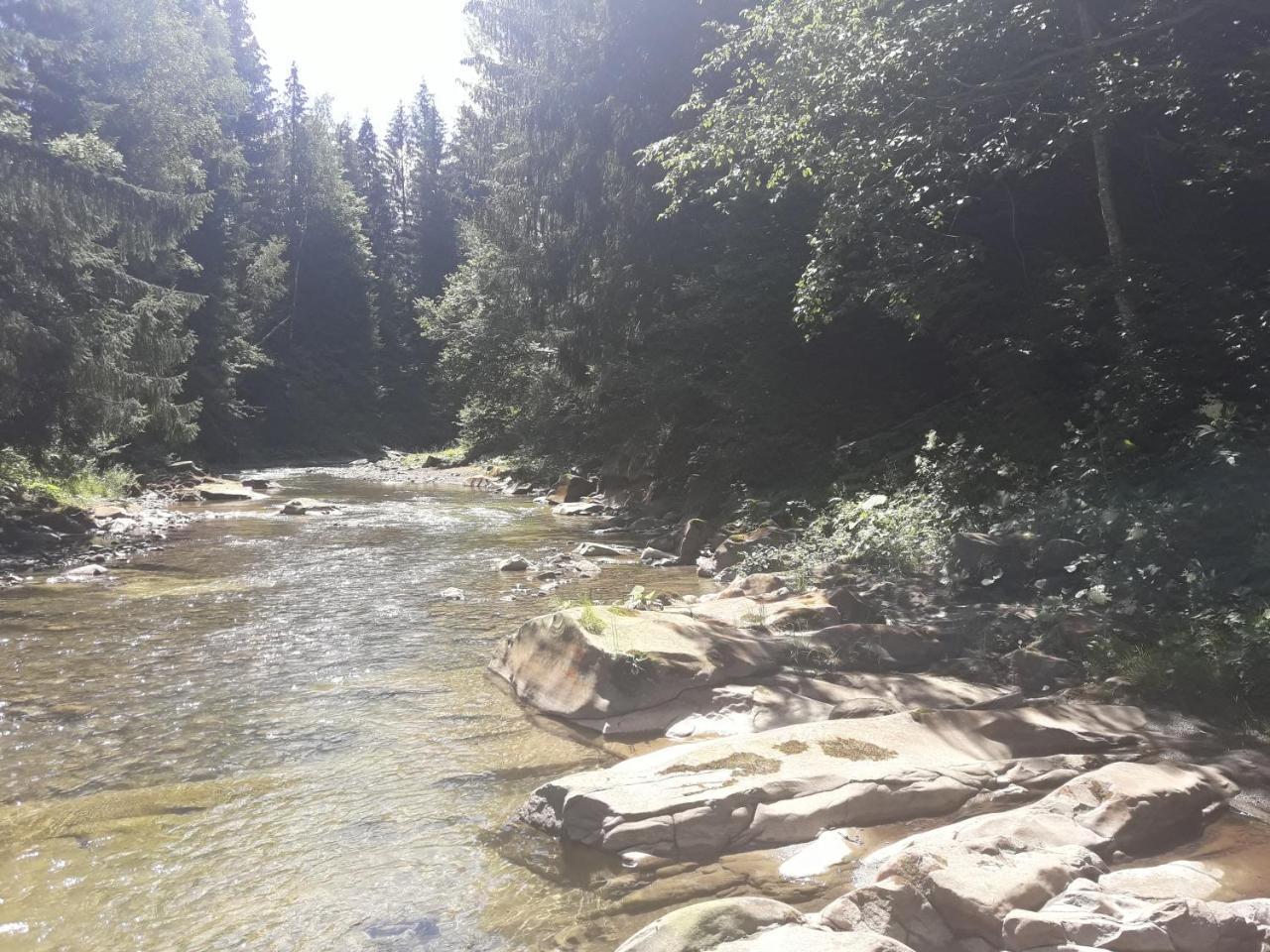 U Anastasii I Sofii Bilya Richki Vendégház Mikulicsin Kültér fotó